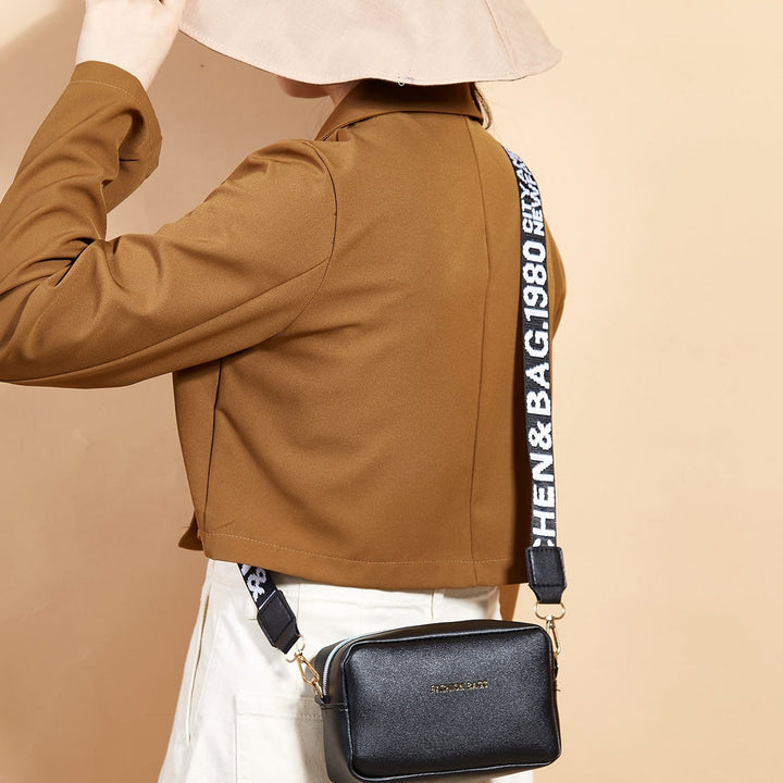 Bolsa Couro Mini Elegante Crossbody