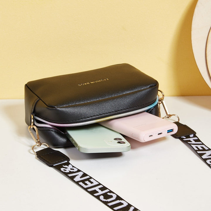 Bolsa Couro Mini Elegante Crossbody