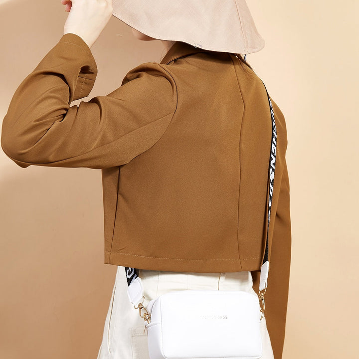 Bolsa Couro Mini Elegante Crossbody