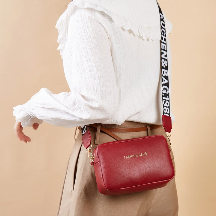 Bolsa Couro Mini Elegante Crossbody