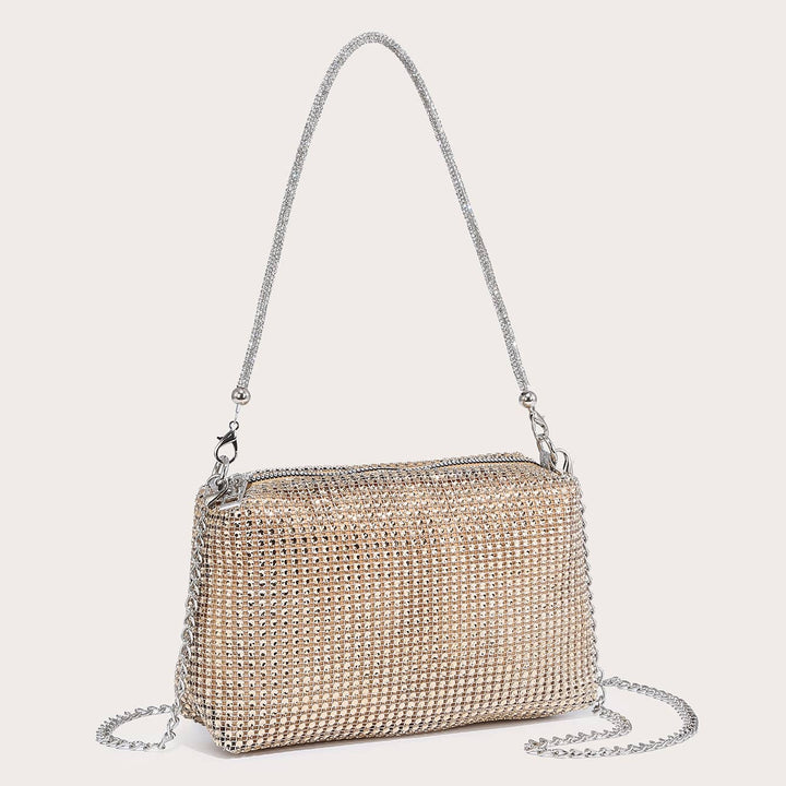 Bolsa Strass Mini Brilhante