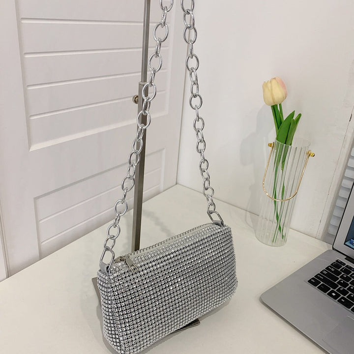 Bolsa Chain Brilho Minimalista