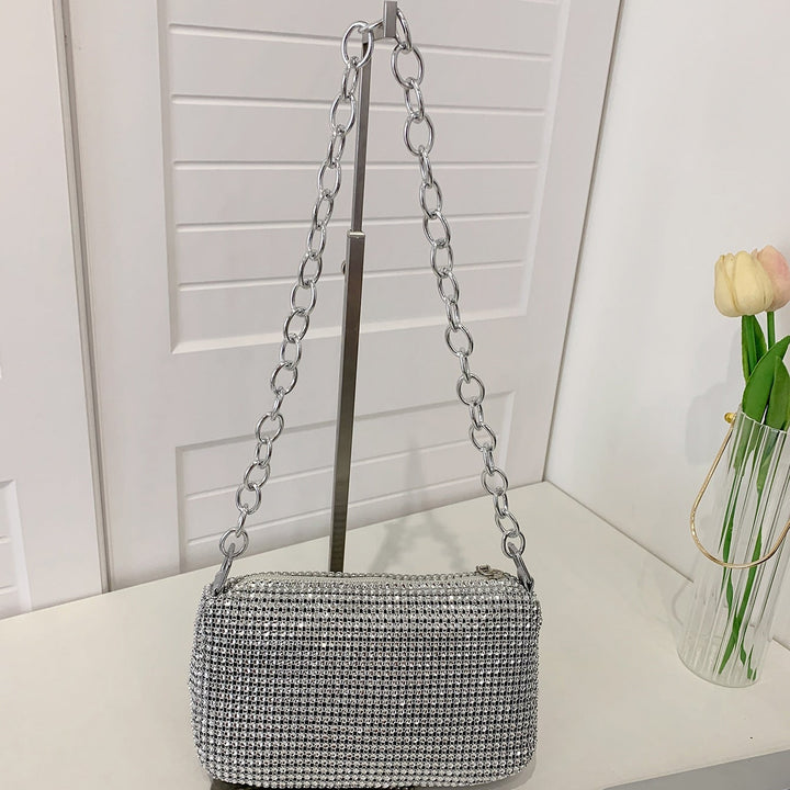 Bolsa Chain Brilho Minimalista
