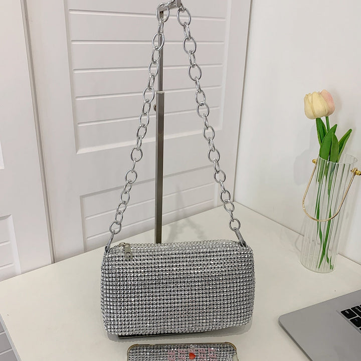 Bolsa Chain Brilho Minimalista