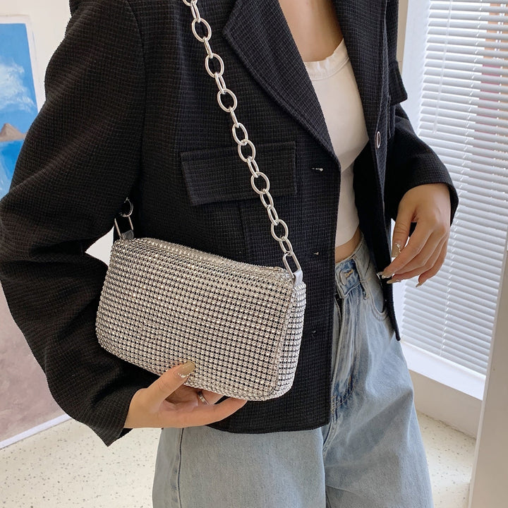 Bolsa Chain Brilho Minimalista