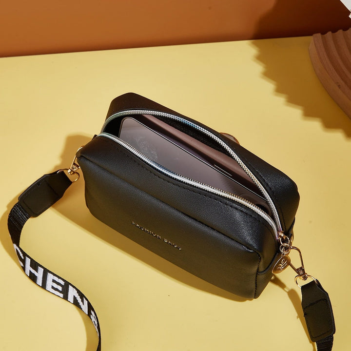 Bolsa Couro Mini Elegante Crossbody
