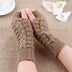 Luvas Feminina Hands Leaves