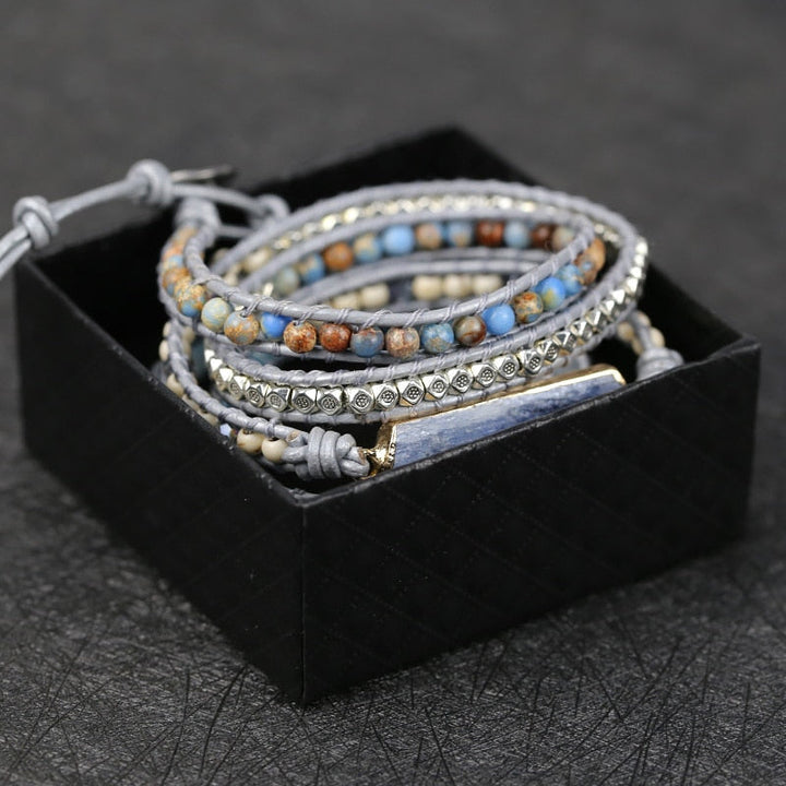 Pulseira Feminina Aura Azul