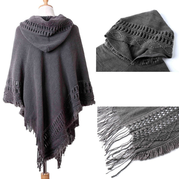 Poncho Finge Feminino Flora