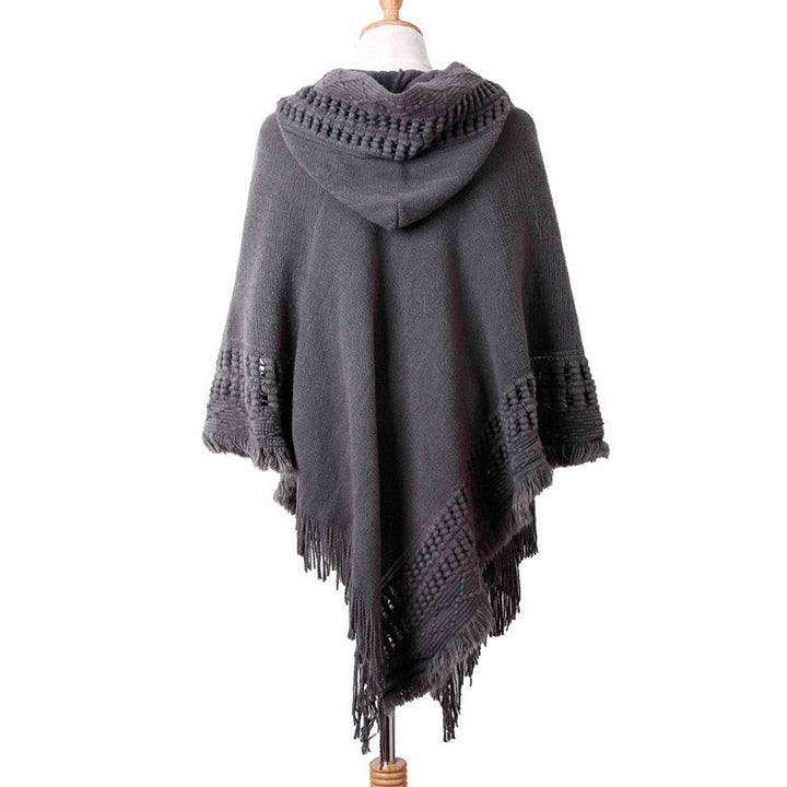 Poncho Finge Feminino Flora