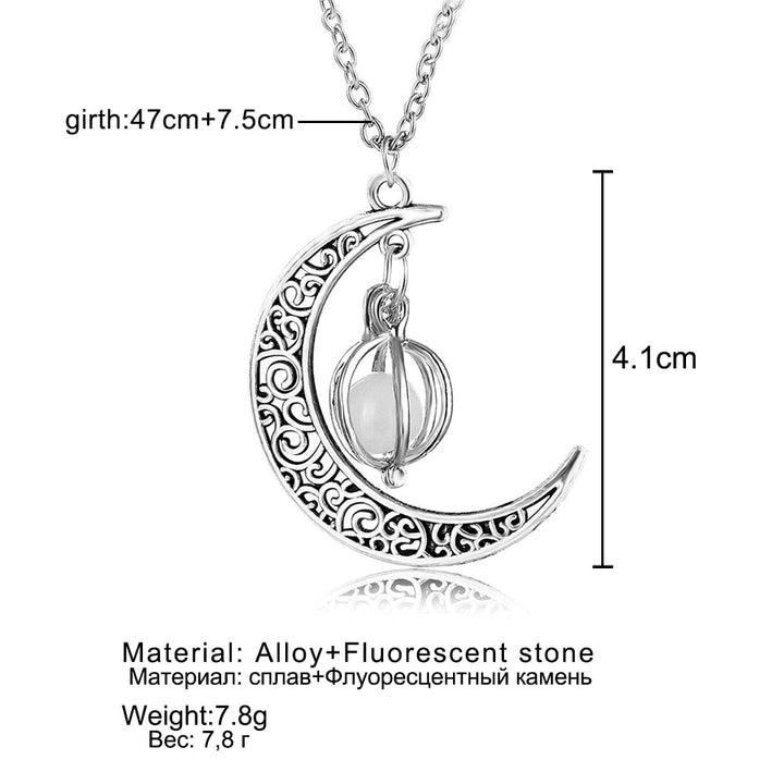 Colar Feminino Brilho Lunar