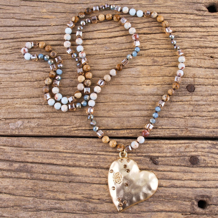 Colar Feminino Amor em Crystal