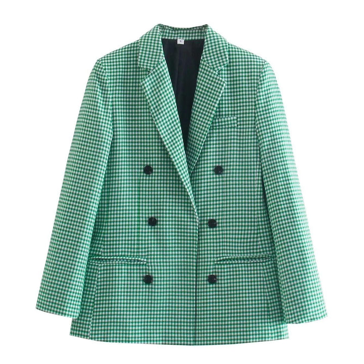Blazer Xadrez Feminino