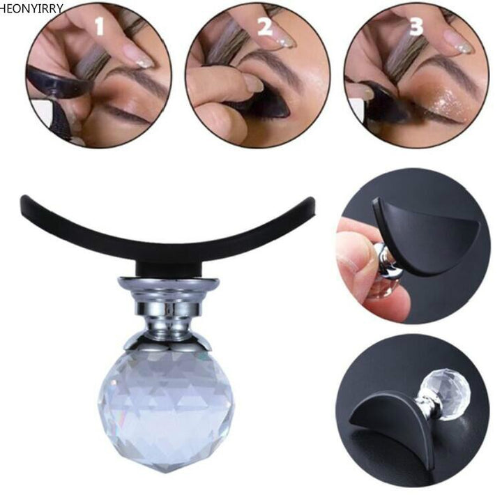 Maquiagem silicone sombra de olho.