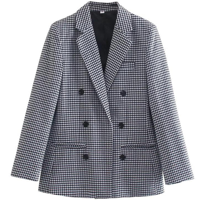 Blazer Xadrez Feminino