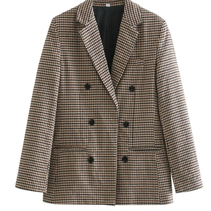Blazer Xadrez Feminino