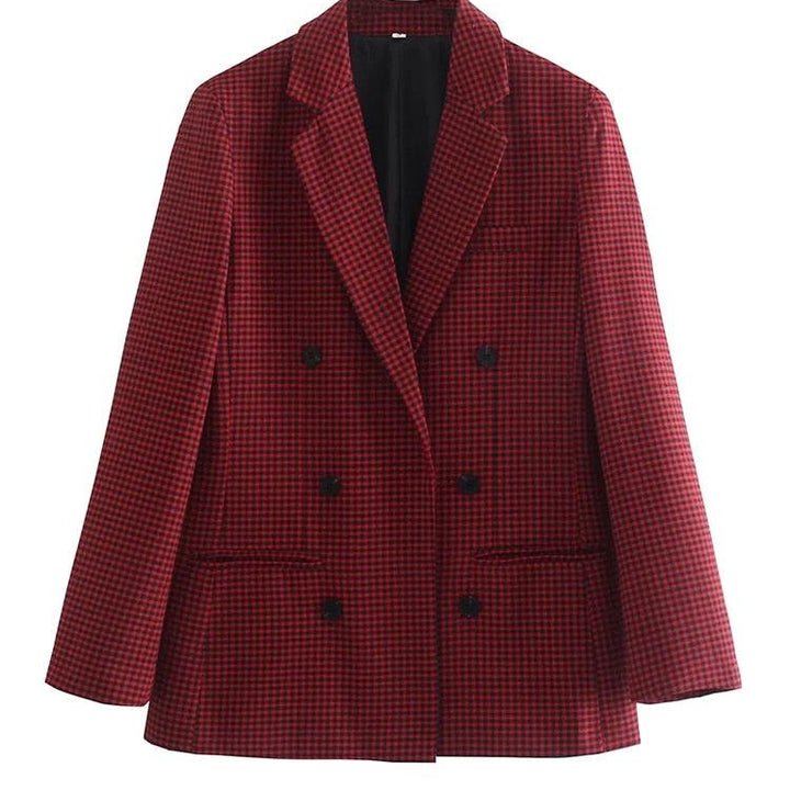 Blazer Xadrez Feminino