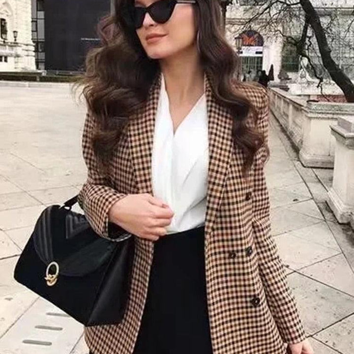 Blazer Xadrez Feminino