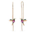 Brincos Beija-Flor de Strass Feminino