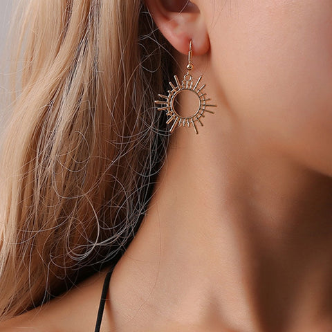 Brincos Pingente de Sol