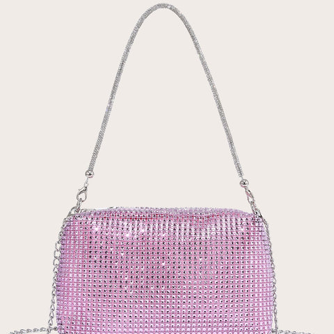 Bolsa Strass Mini Brilhante