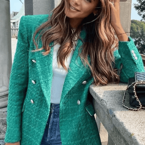 Blazer Feminino Alongado